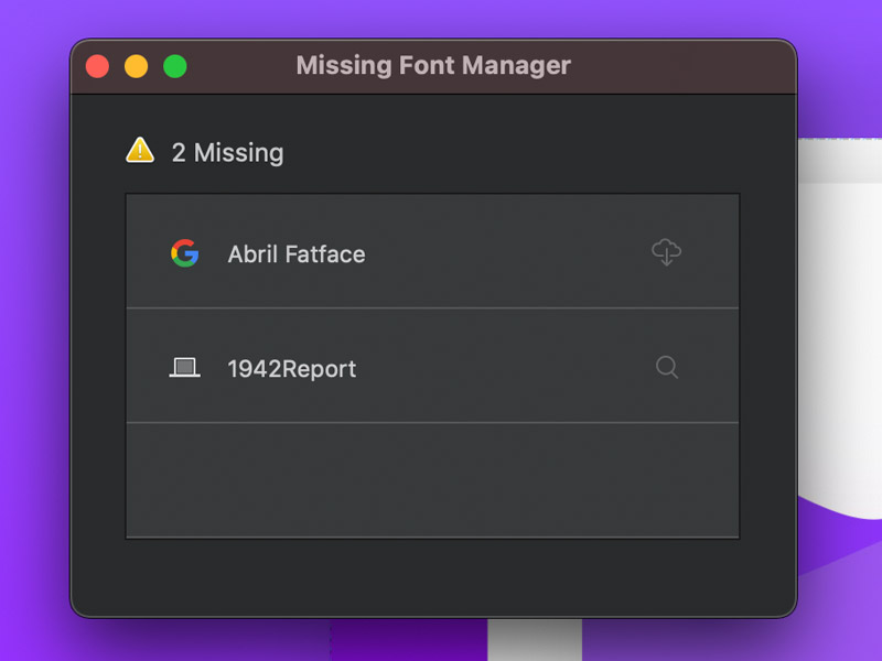 missing-font-manager