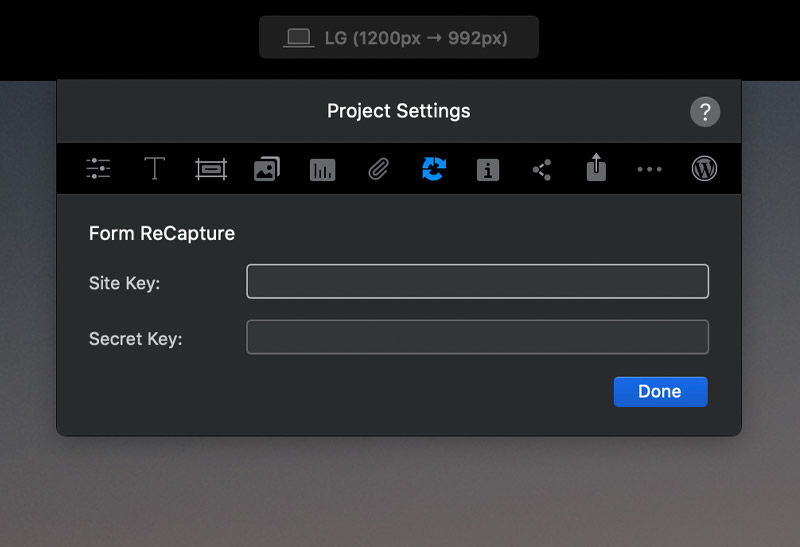 project-settings-recpture